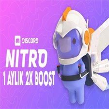 ⭐1 Adet⭐ 1 Aylık Discord Nitro 2x Boost ⭐
