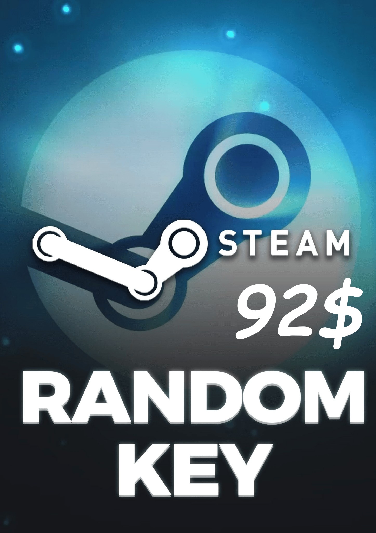 1$ ile 92$ Arasi Steam Random Key