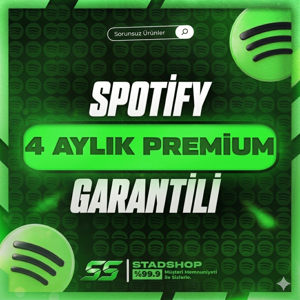 ⭐(120 GÜN) SPOTİFY PREMiUM KOD SİZİN HESABINIZA