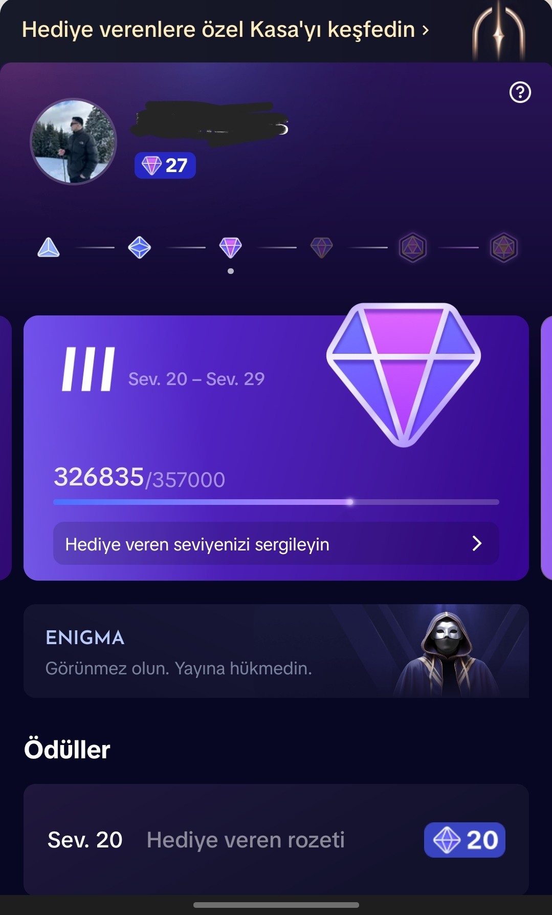 28 LEVELE AZ KALDI SATILIK HESAP