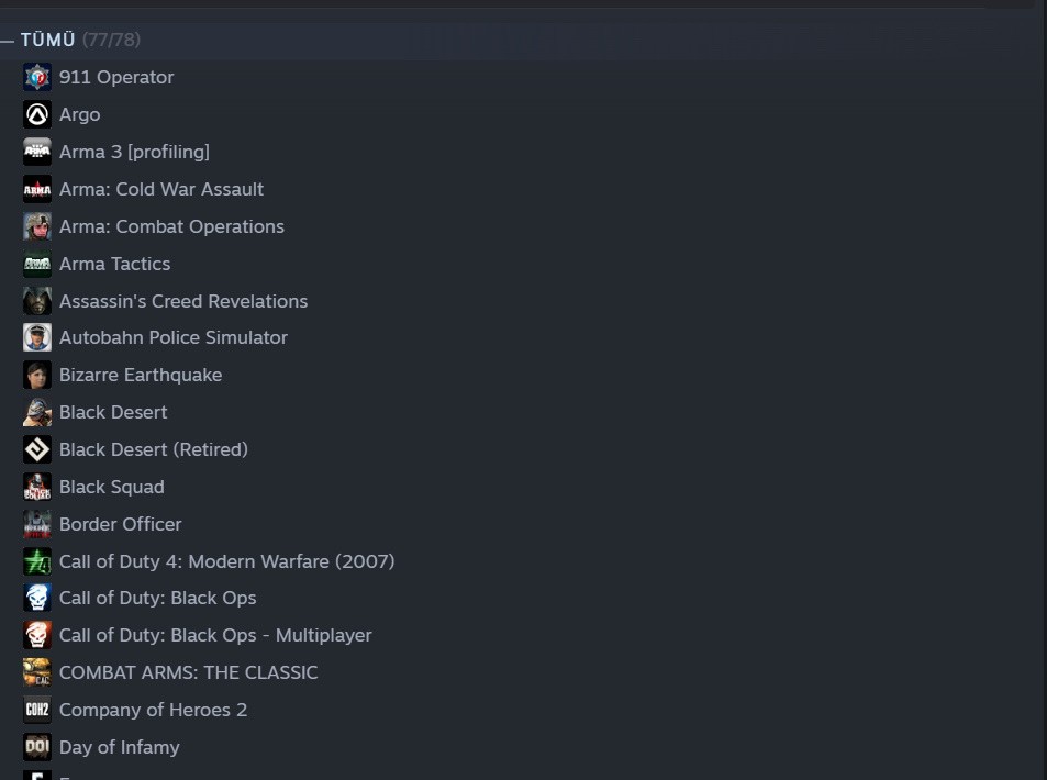 68 Oyun | VAC Yok | Temiz Steam Hesabı