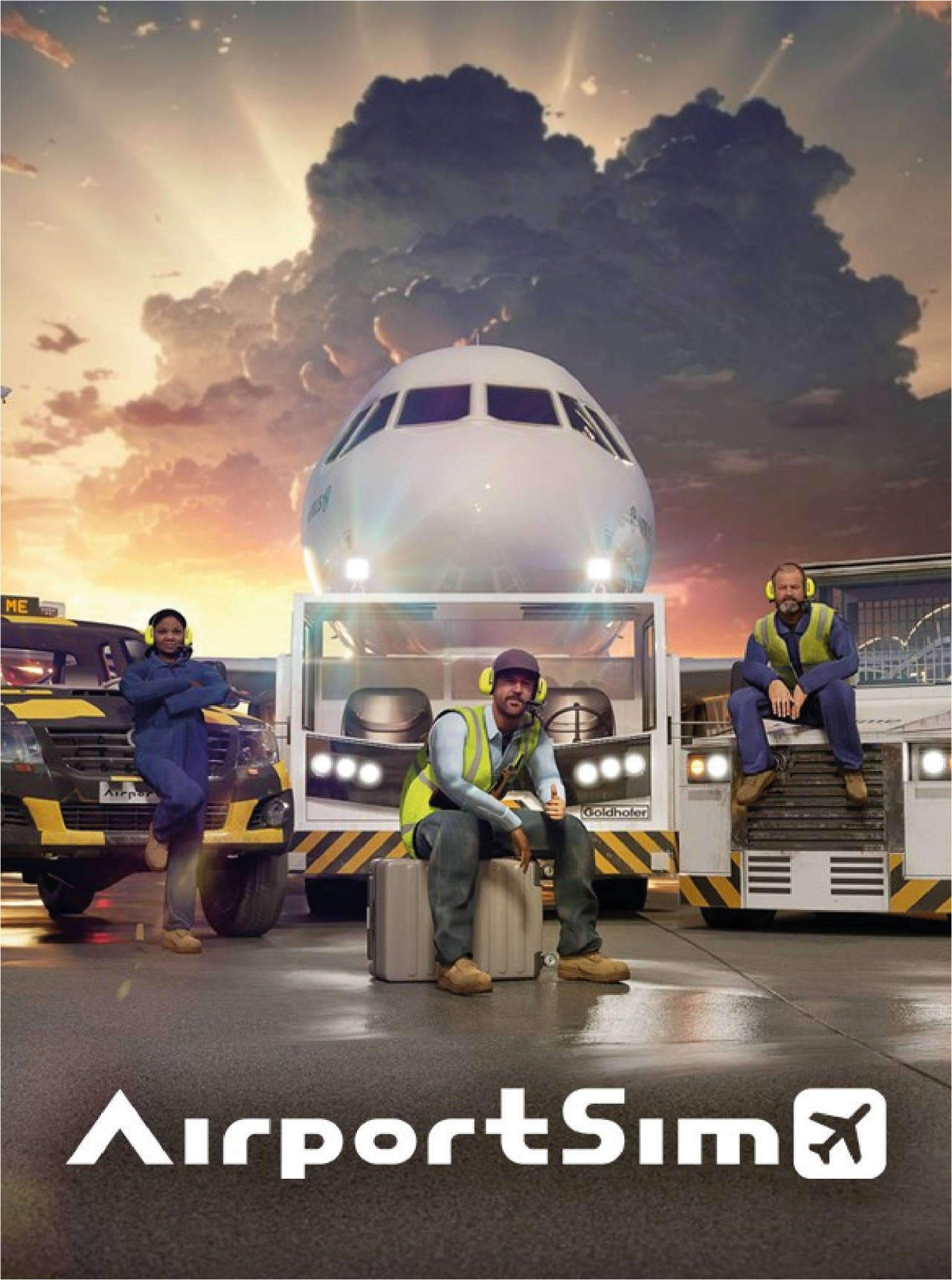 AirportSim Game Steam Hesap