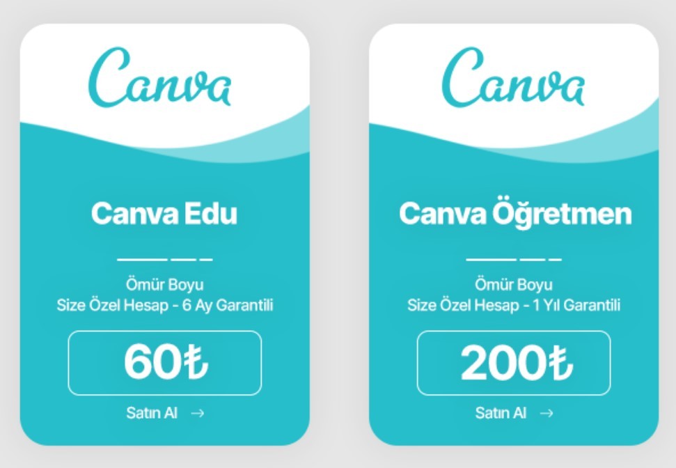 Canva Edu Lisansi Satın Al