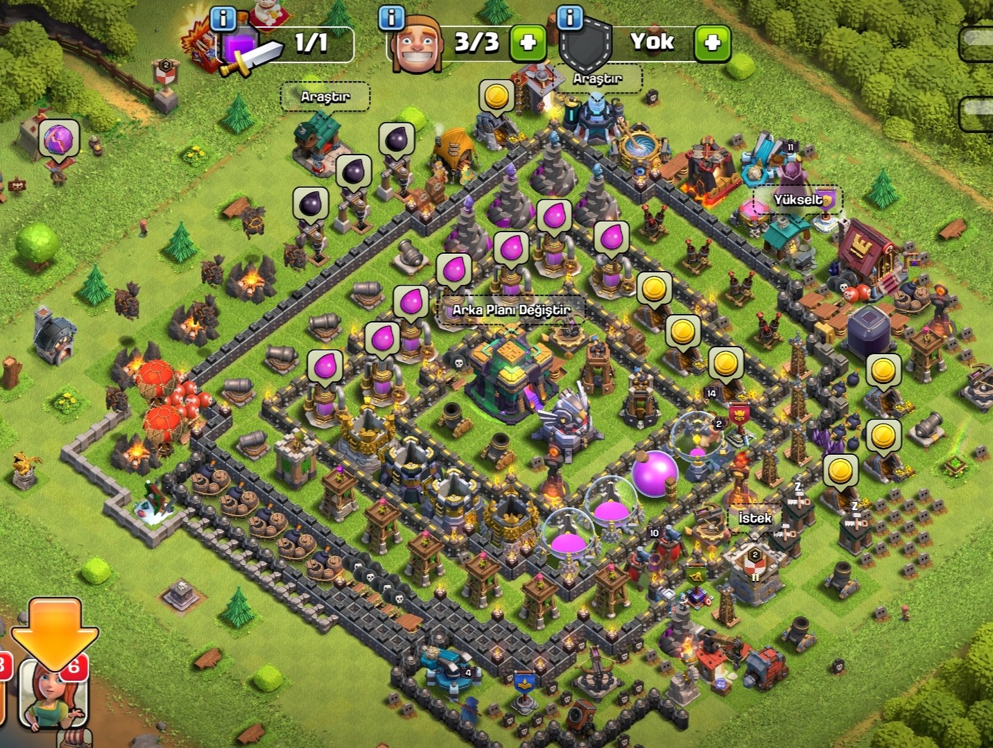 Clans of clans hesap