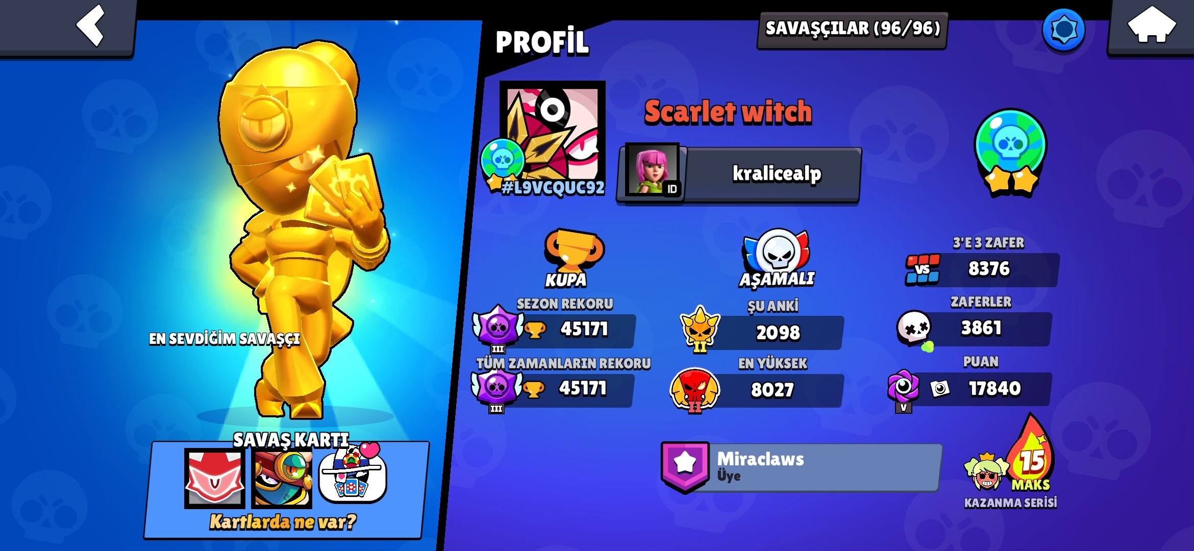 Çok değerli 6 yıllık BRAWL STARS hesabı