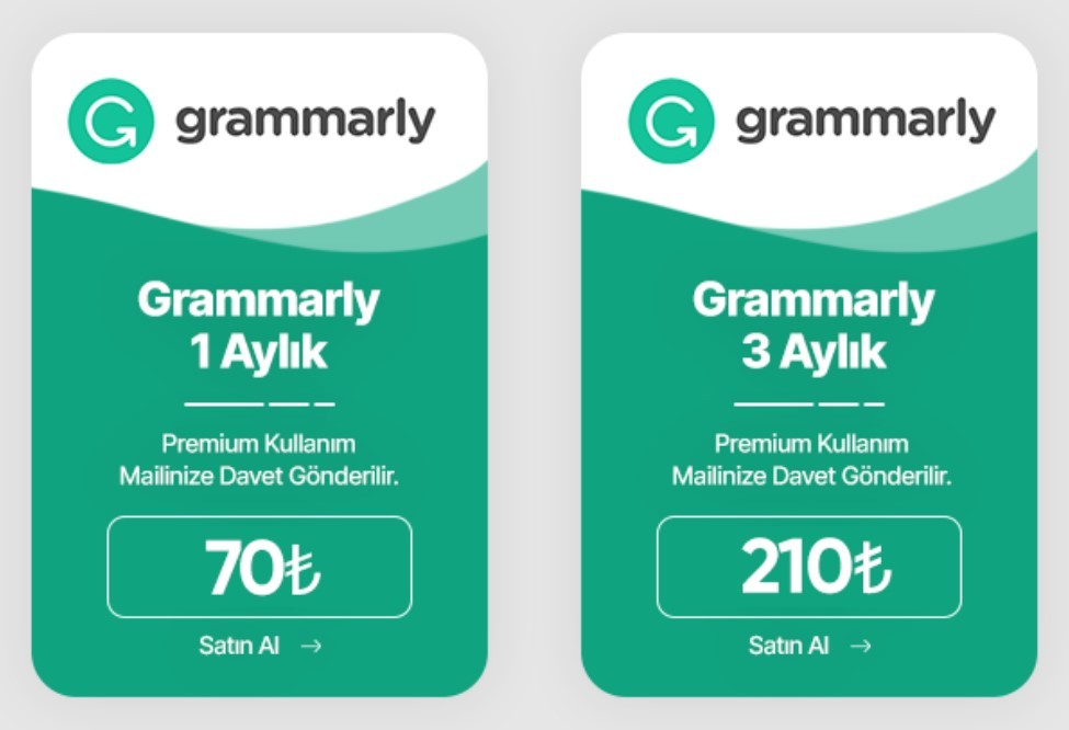 Grammarly Lisanslari