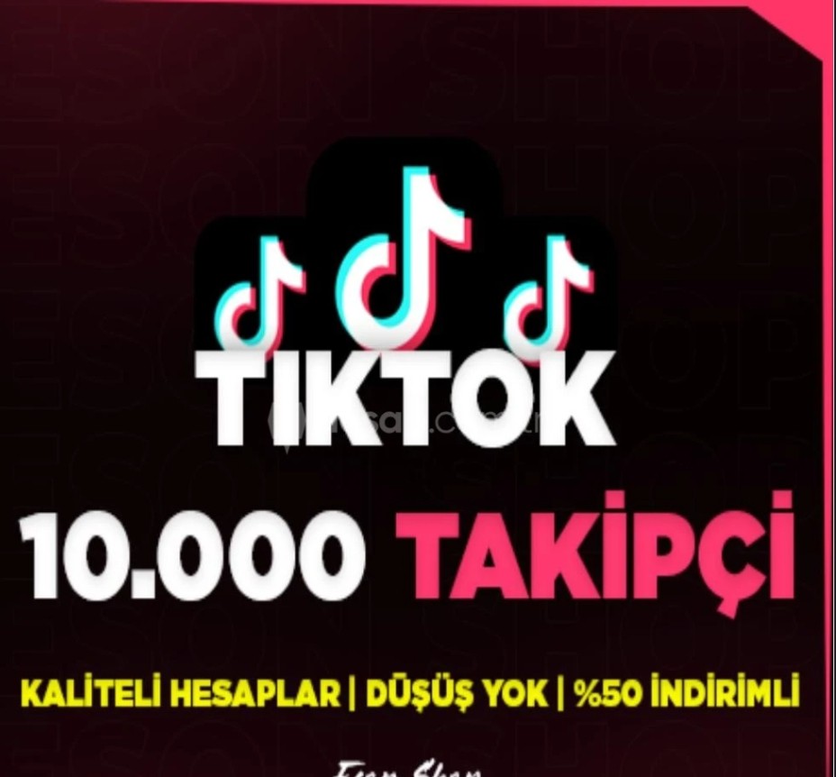 ⚡KALICI ( KALİTELİ ) 10.000 TİKTOK TAKİPÇİ