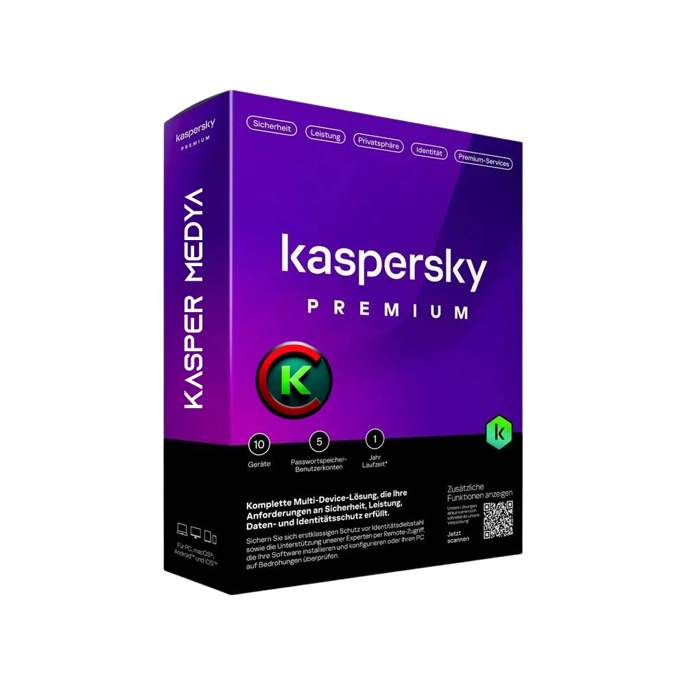 Kaspersky Premium Total Security - 1 Yıl