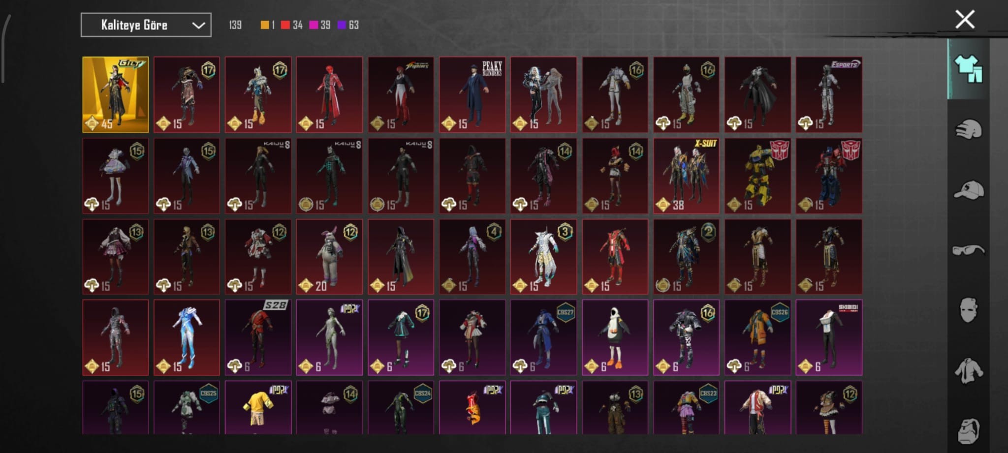 Pubgy hesap gayet güzel id paylaştım 51592818103 bakabilirsiniz