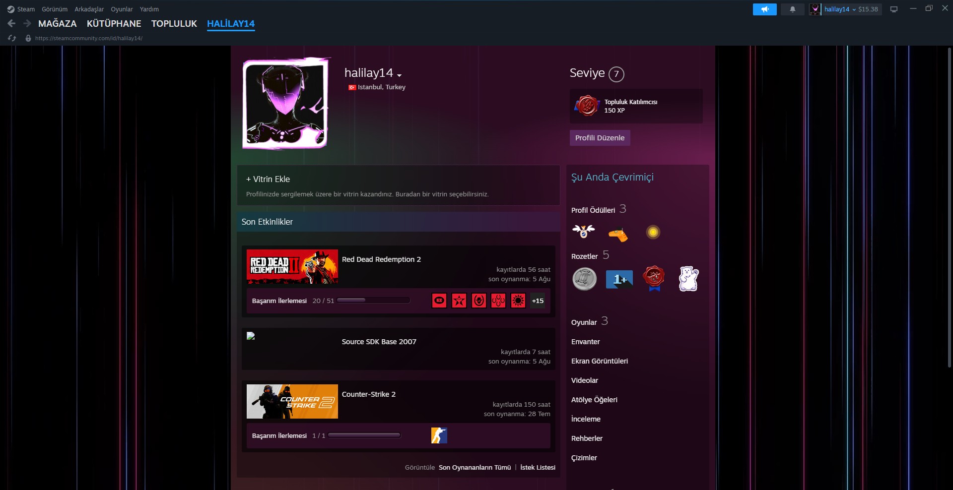 STEAM CS2 PRİME HESAP