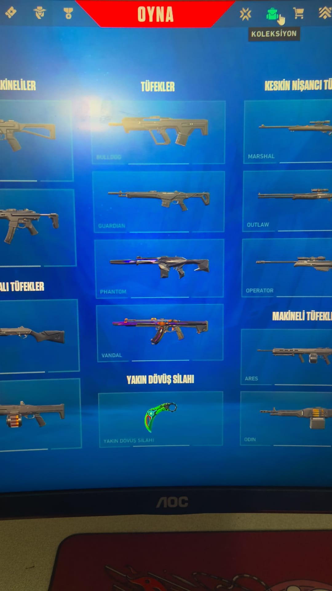 Uygun Fiyatahesap Mailli İyon karambitli hesap