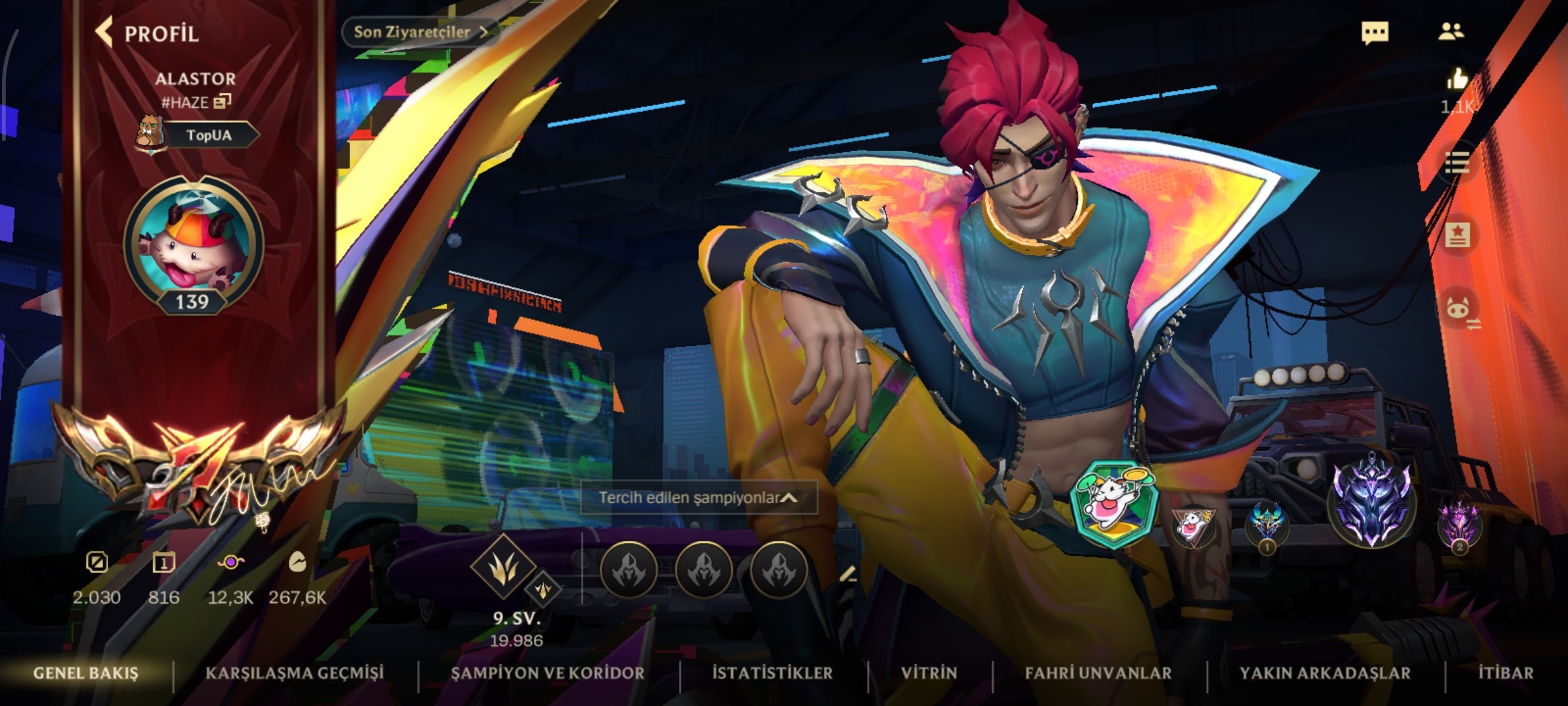 Wild rift 139 level 700₺ bu fiyata daha iyisi yokk