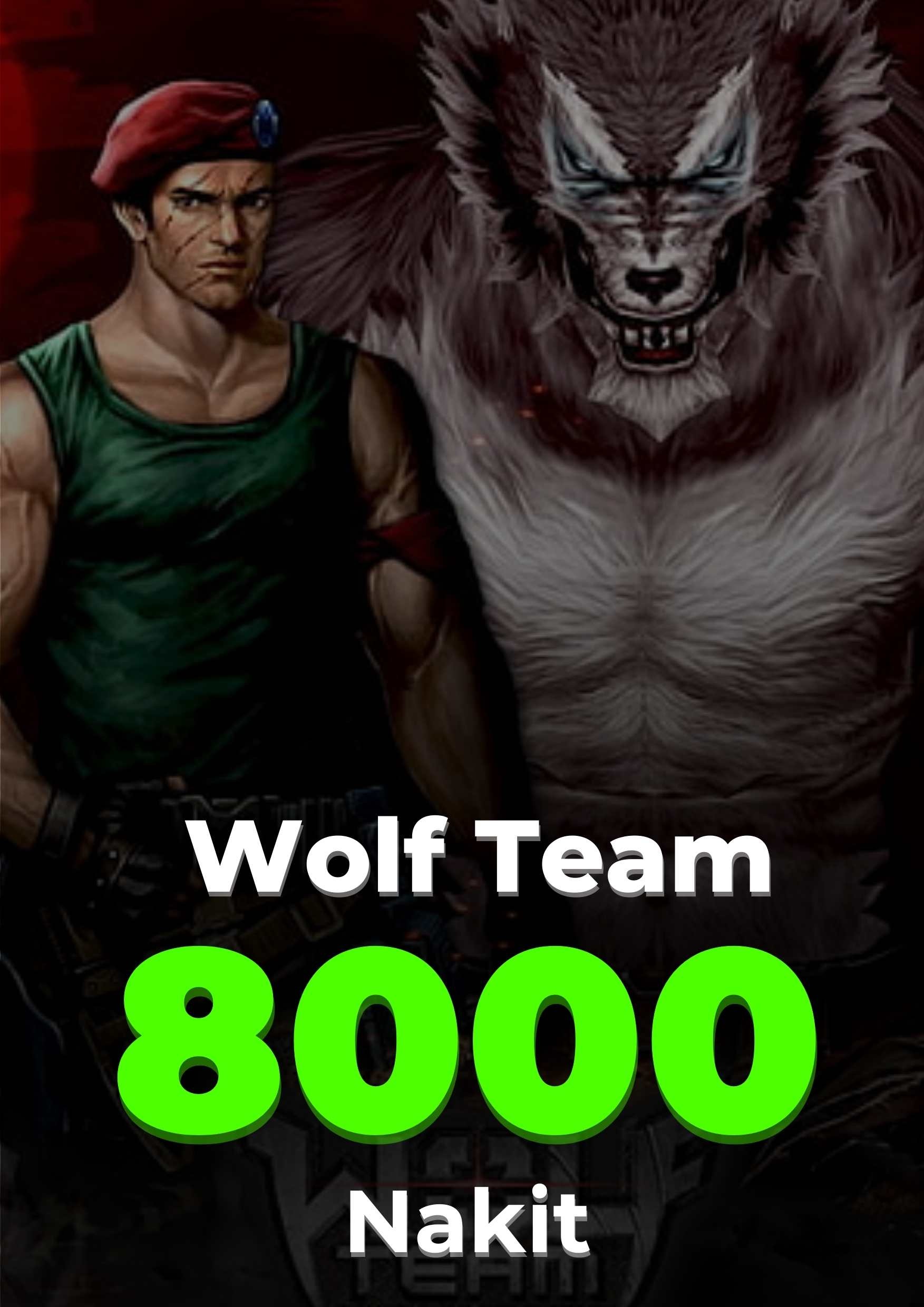 8.000 WolfTeam Nakit 