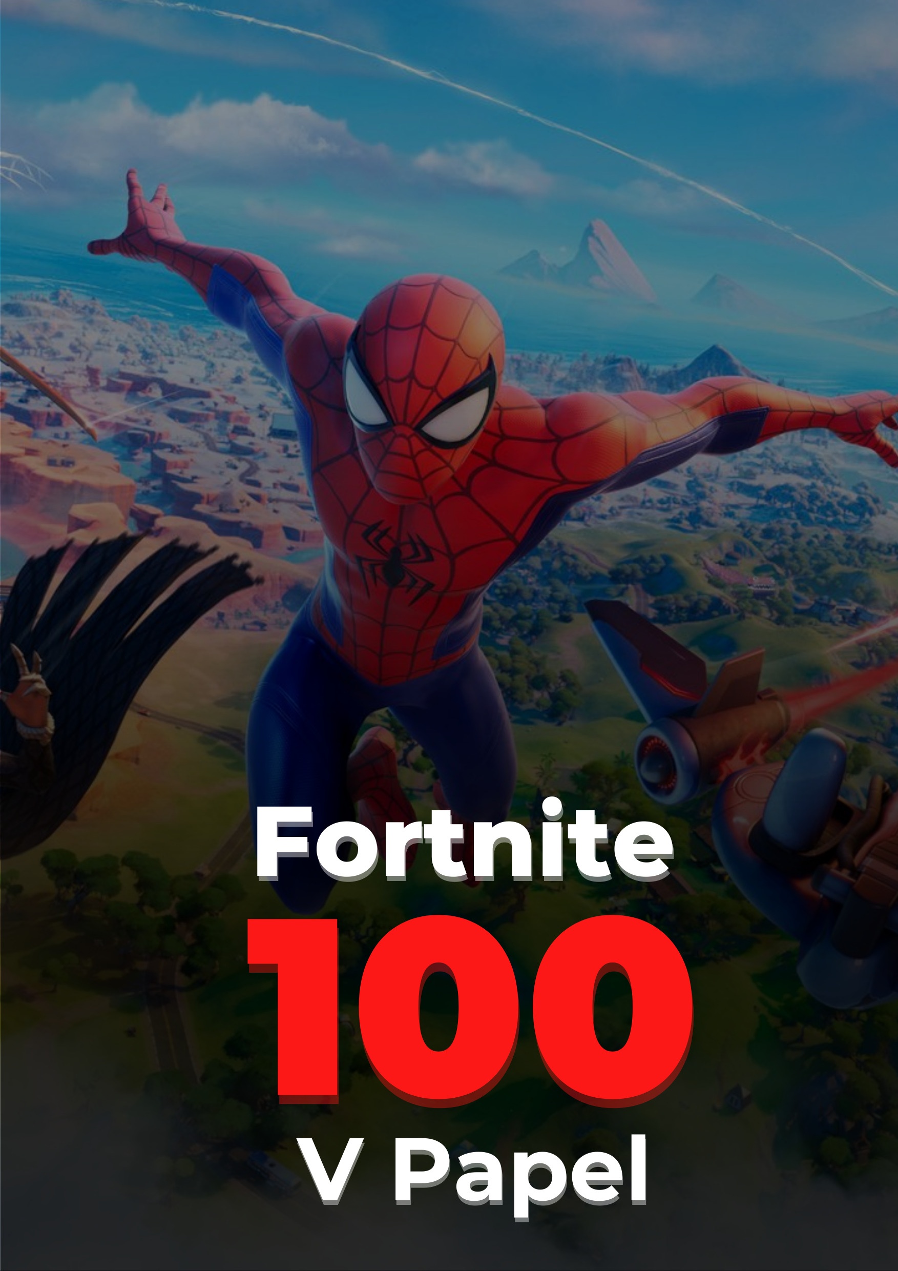 Fortnite Vpapel 100 USD