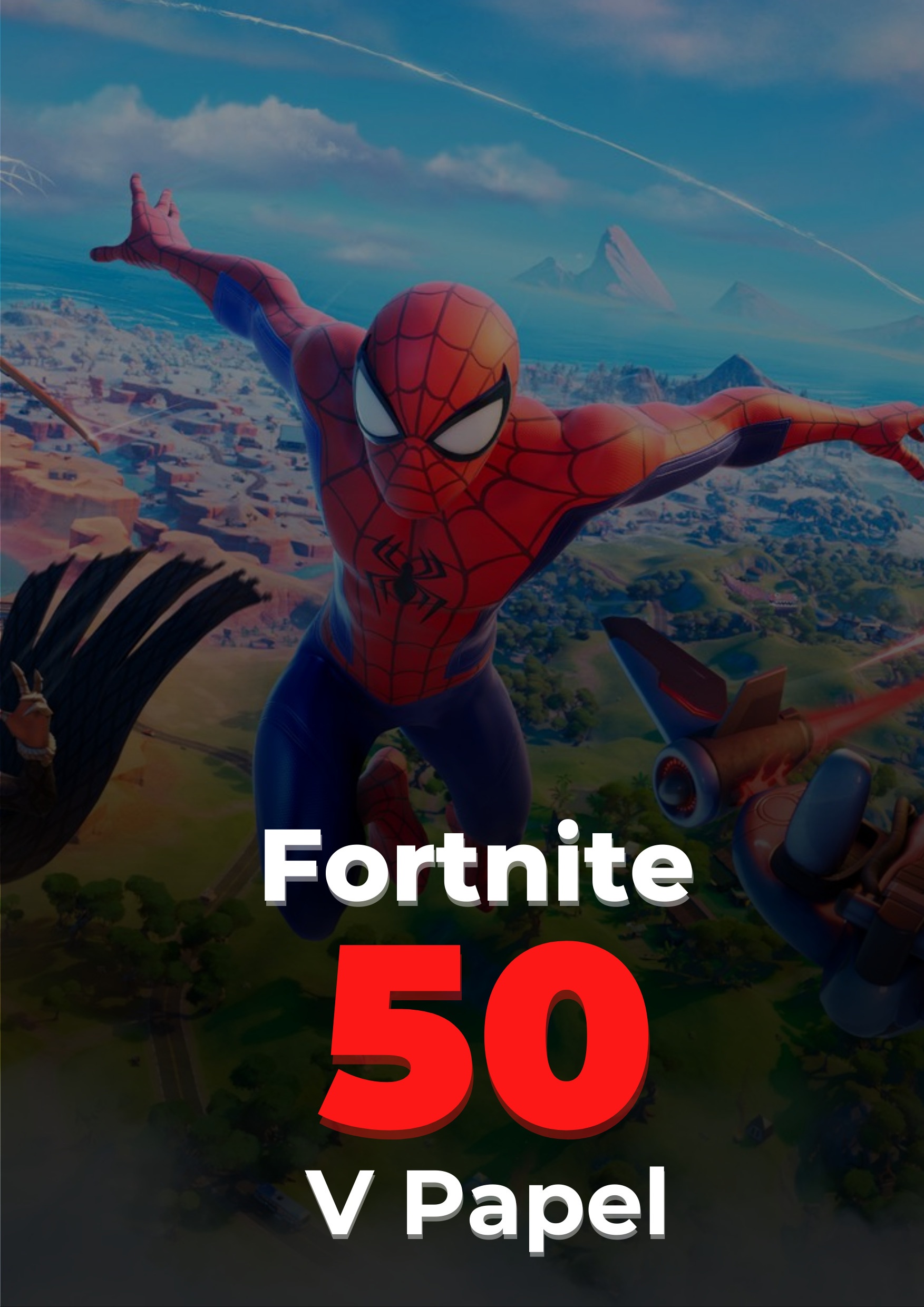 Fortnite Vpapel 50 USD