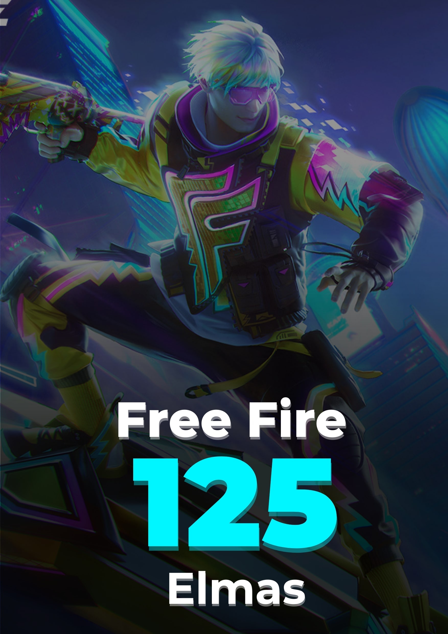 Free Fire 100 + 25 Elmas