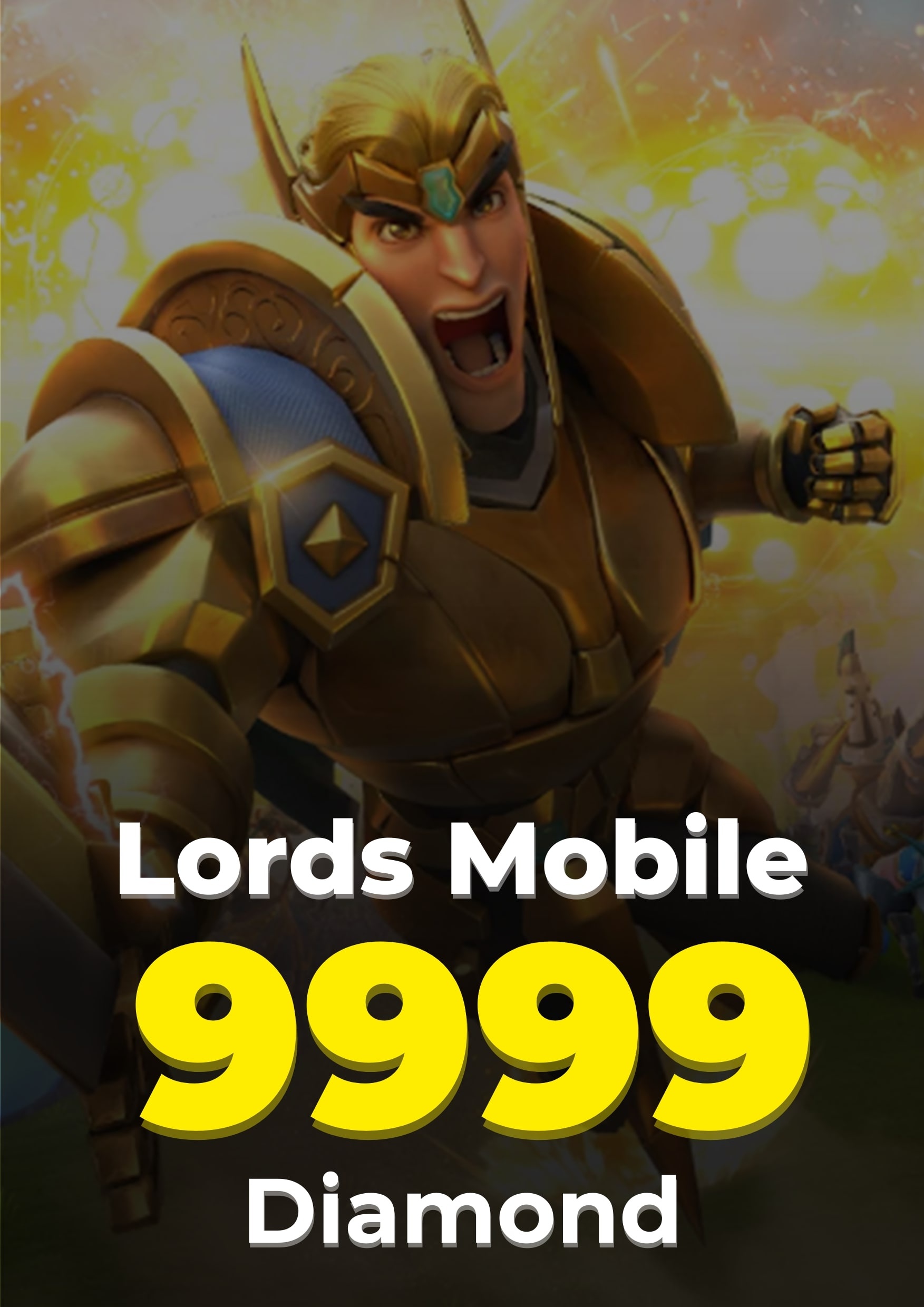 Lords Mobile 10000 Elmas