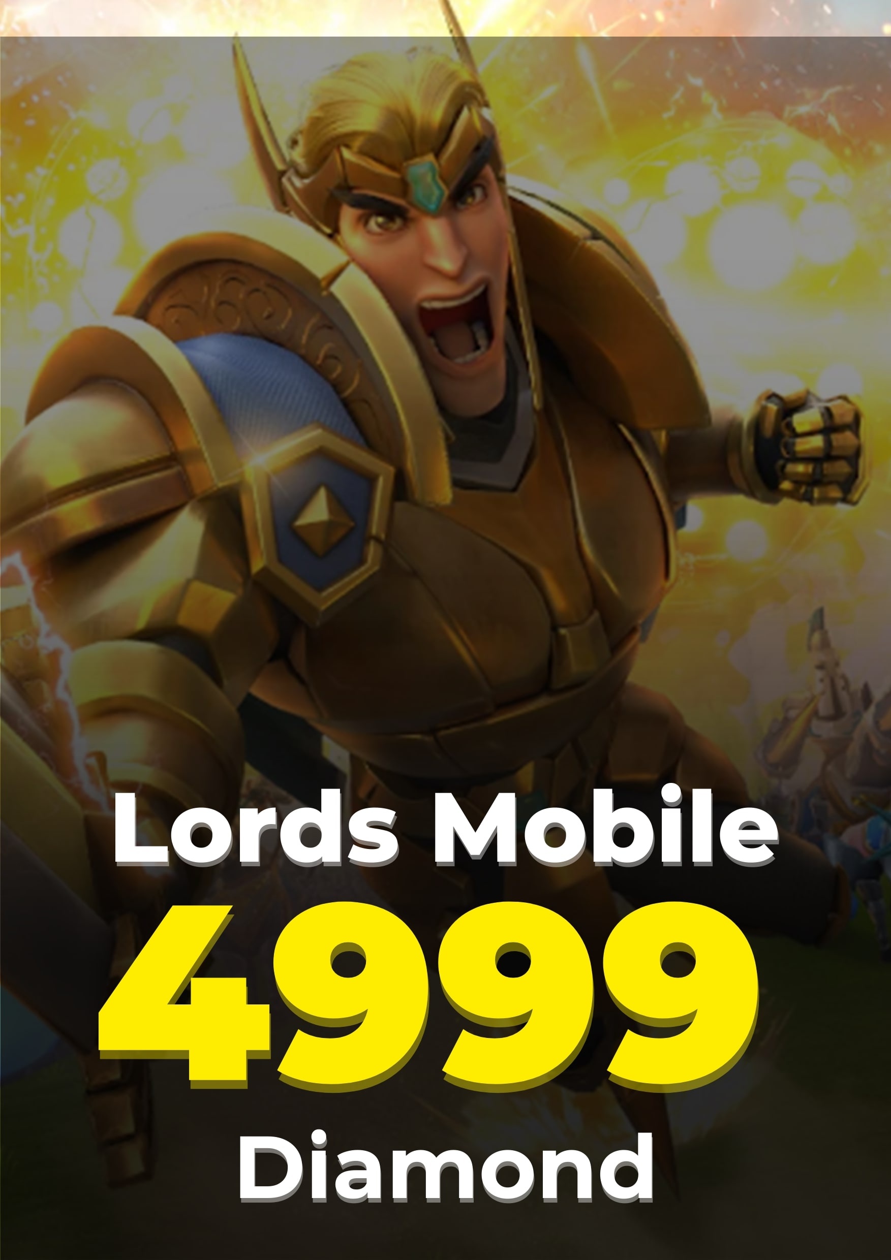Lords Mobile 5000 Elmas