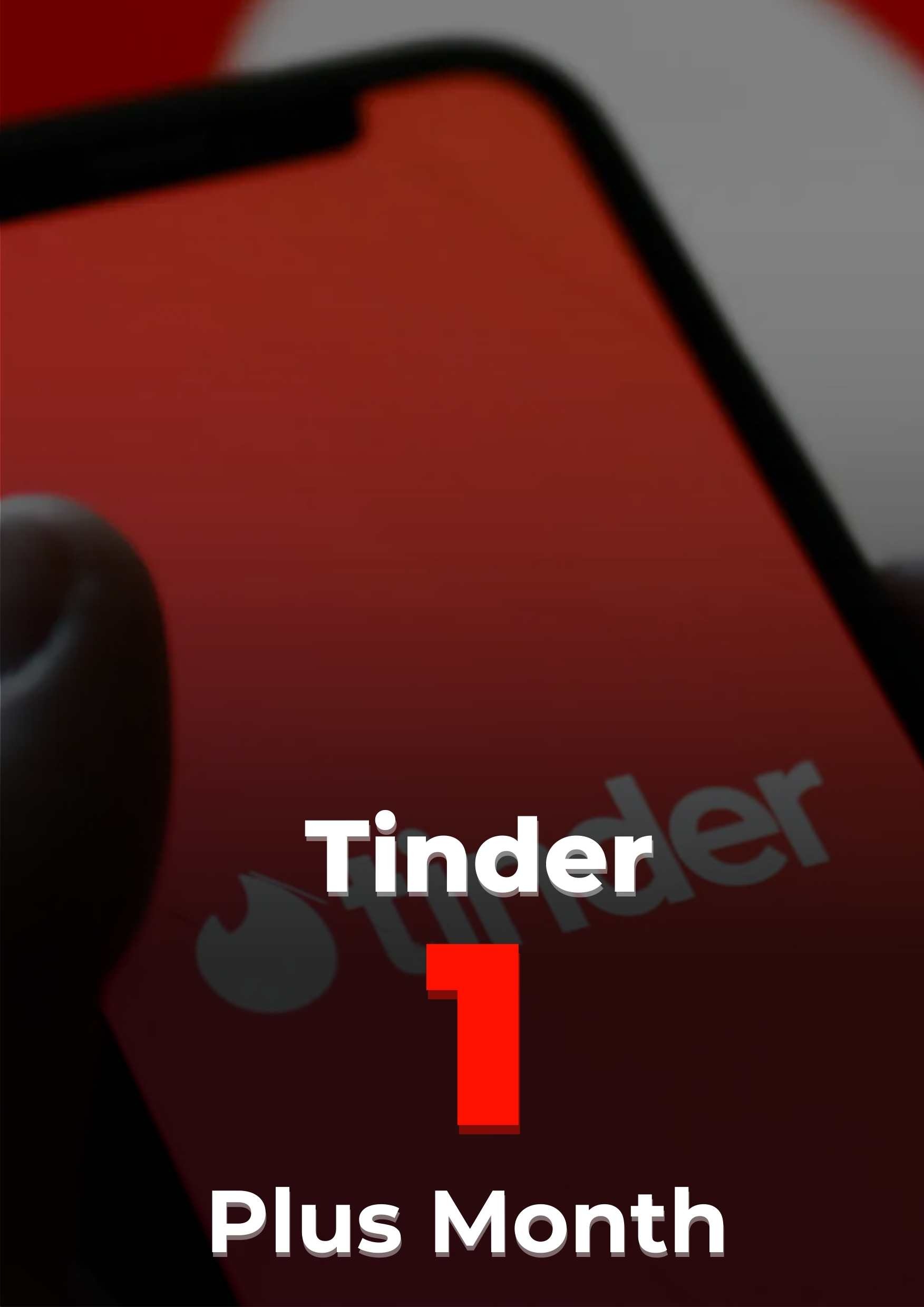  Tinder Plus 1 Aylık