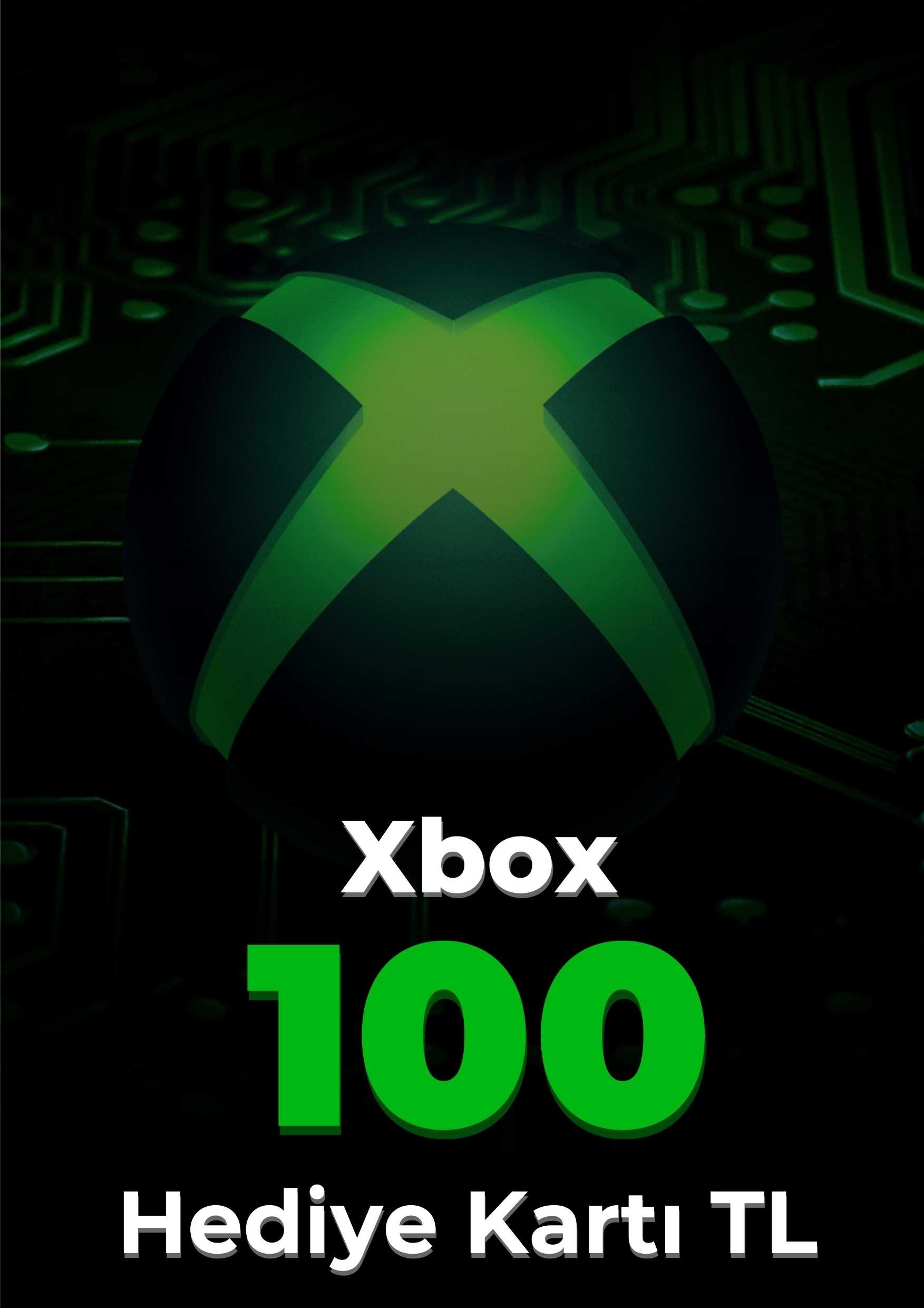 Xbox 100 TL Hediye Kartı